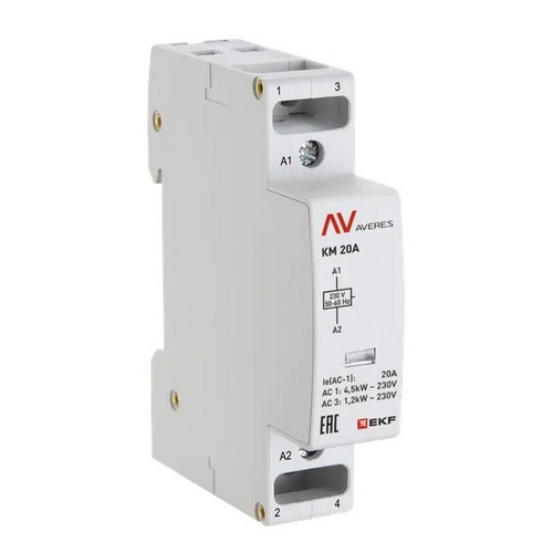 ��������� ��������� �� 20� 1NO+1NC 110� �� (1 ������) AVERES EKF