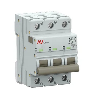      AV-10 DC, 3-, 16 A,  C, 10kA EKF AVERES