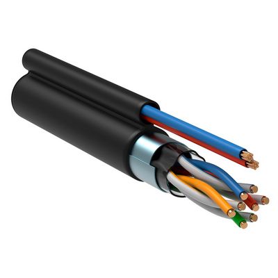 ������ ����� ���� F/UTP ��������� 5E 4�2�24AWG solid LDPE + ������ ������� 2�0,75��2 305� ������