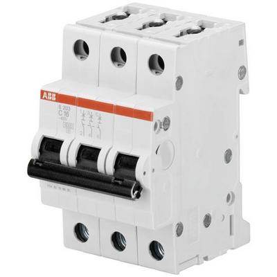 Автоматический выключатель ABB S203 D10 ампер, 3-полюсный, характеристика D