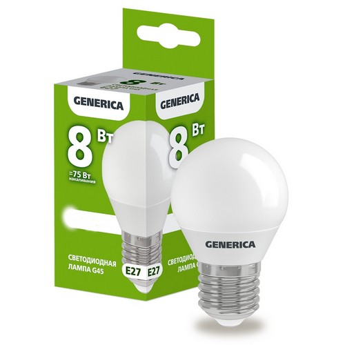   G45  8 230 3000 E27 GENERICA