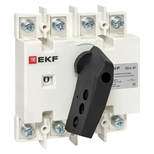 ���������-����������� 100A 4P c ��������� ���������� ��� ������ ��������� PowerSwitch EKF