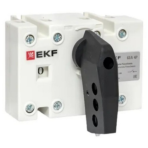 ���������-����������� 63A 4P c ��������� ���������� ��� ������ ��������� PowerSwitch EKF