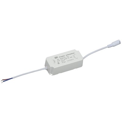 LED-драйвер ИЭК, тип ДВ SESA-ADH40W-SN Е, для светодиодных светильников 40Вт, LDVO0-40-0-E-K01