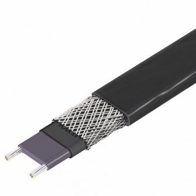 Саморегулирующийся кабель греющий 40Вт/метр GRL40-2CR-UF (заземление, кровля и водостоки, защита от UF лучей)